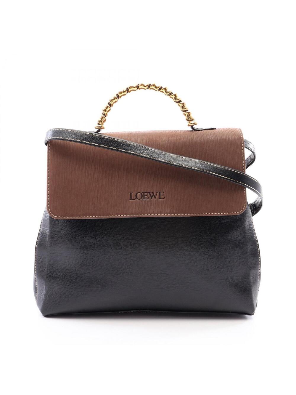 Loewe Velazquez Twist Shoulder Handbag #368942L59B